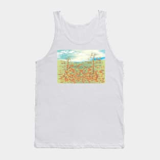 Fall to Autumn in the Meadow Tank Top